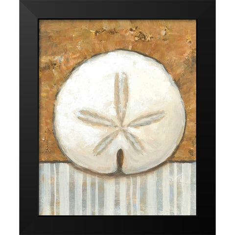Vintage Shell IV Black Modern Wood Framed Art Print by Bates, K.