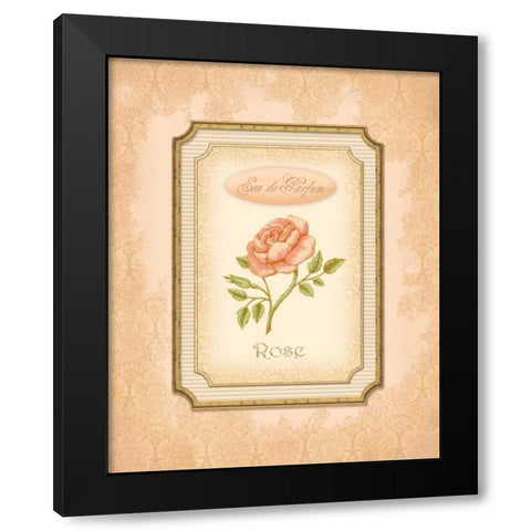 Eau de Parfum I Black Modern Wood Framed Art Print by Corbin, Delphine