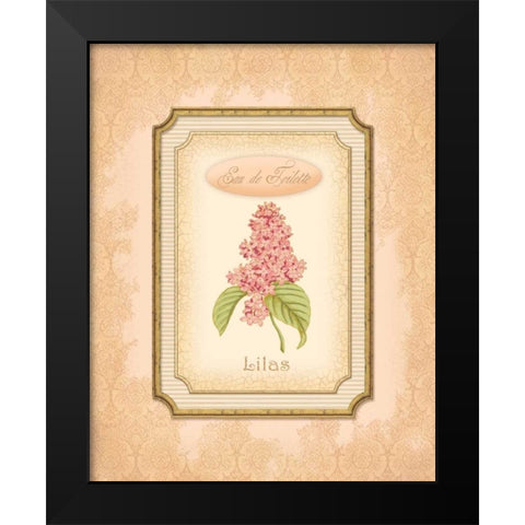 Eau de Parfum II Black Modern Wood Framed Art Print by Corbin, Delphine