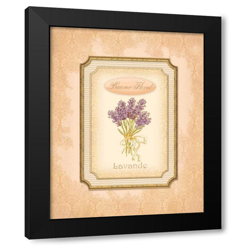 Eau de Parfum III Black Modern Wood Framed Art Print with Double Matting by Corbin, Delphine