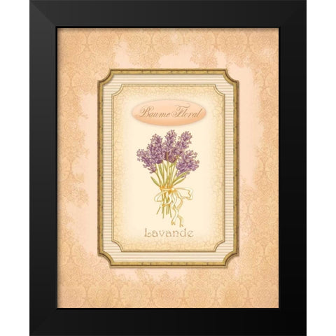 Eau de Parfum III Black Modern Wood Framed Art Print by Corbin, Delphine
