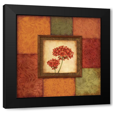 Serenity II Black Modern Wood Framed Art Print by Corbin, Delphine