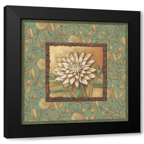 Spirits Quartet II Black Modern Wood Framed Art Print with Double Matting by Corbin, Delphine