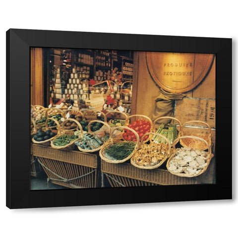 Hediard Black Modern Wood Framed Art Print by Cieslikowski, Zeny