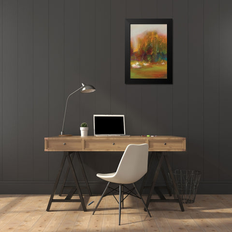Fall Woods I Black Modern Wood Framed Art Print by Dilbeck, Nikki