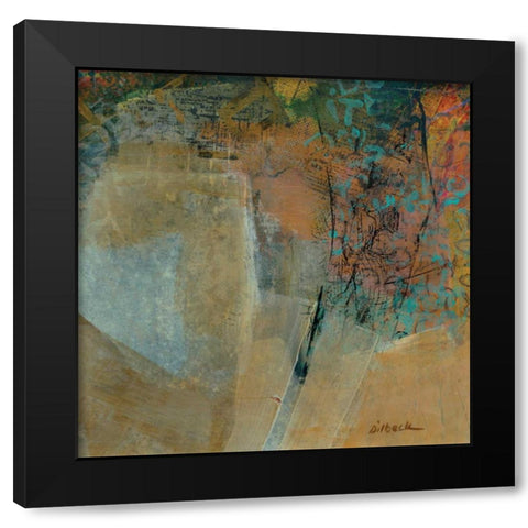 Olivine I Black Modern Wood Framed Art Print with Double Matting by Dilbeck, Nikki