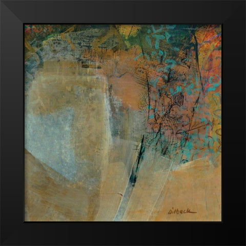 Olivine I Black Modern Wood Framed Art Print by Dilbeck, Nikki
