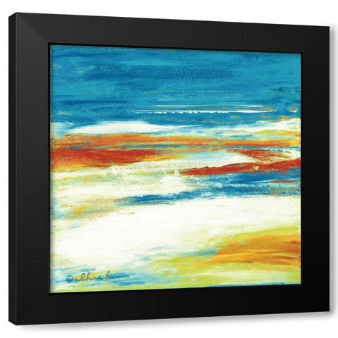 Winter Black Modern Wood Framed Art Print by Dilbeck, Nikki