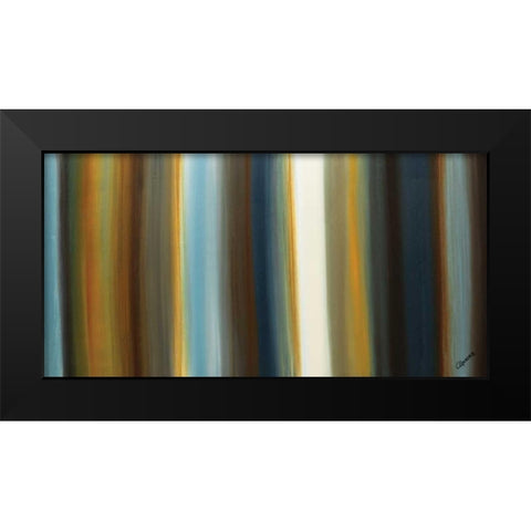 Destinos III Black Modern Wood Framed Art Print by Guedez, Carmen