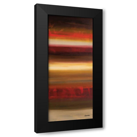Freedom Panel Black Modern Wood Framed Art Print with Double Matting by Guedez, Carmen