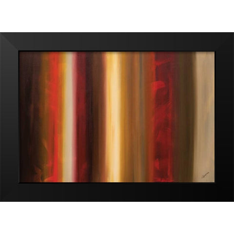 Freedom Black Modern Wood Framed Art Print by Guedez, Carmen