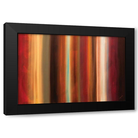 Serenidad Black Modern Wood Framed Art Print by Guedez, Carmen