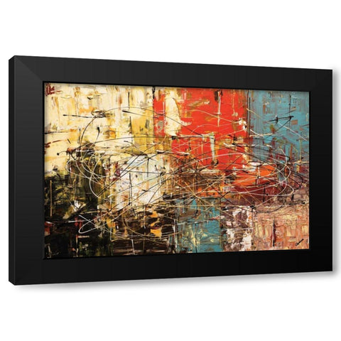 Artylicious Black Modern Wood Framed Art Print with Double Matting by Guedez, Carmen