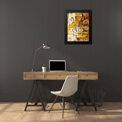 Funtastic I Black Modern Wood Framed Art Print by Guedez, Carmen