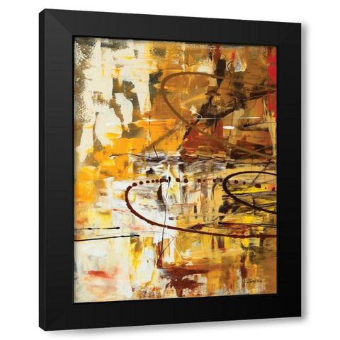 Funtastic I Black Modern Wood Framed Art Print by Guedez, Carmen