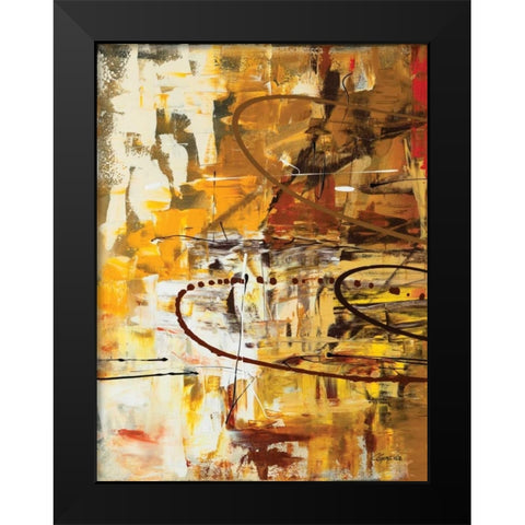 Funtastic I Black Modern Wood Framed Art Print by Guedez, Carmen
