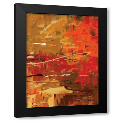 Funtastic III Black Modern Wood Framed Art Print by Guedez, Carmen