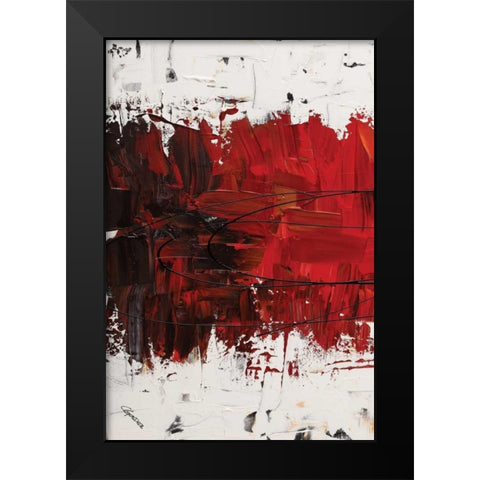 Crystal Clear II Black Modern Wood Framed Art Print by Guedez, Carmen