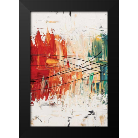 Crystal Clear III Black Modern Wood Framed Art Print by Guedez, Carmen