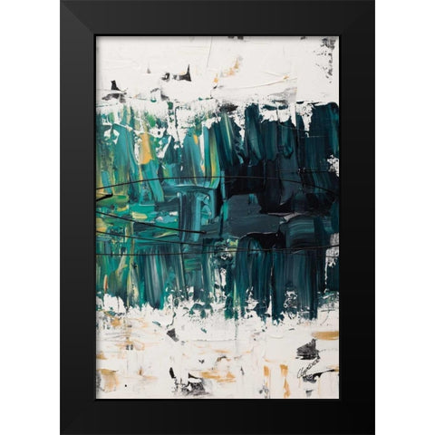 Crystal Clear IV Black Modern Wood Framed Art Print by Guedez, Carmen