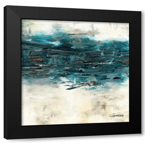 High Tide I Black Modern Wood Framed Art Print by Guedez, Carmen