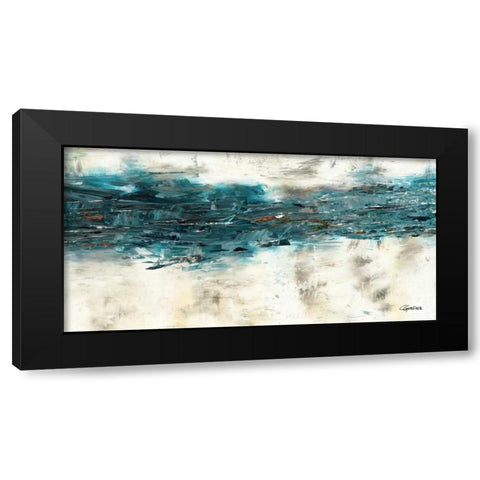 High Tide III Black Modern Wood Framed Art Print by Guedez, Carmen