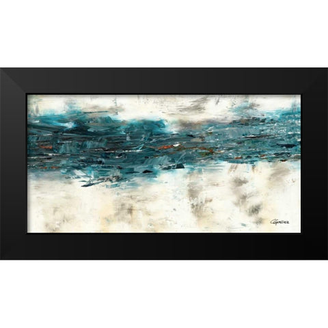 High Tide III Black Modern Wood Framed Art Print by Guedez, Carmen