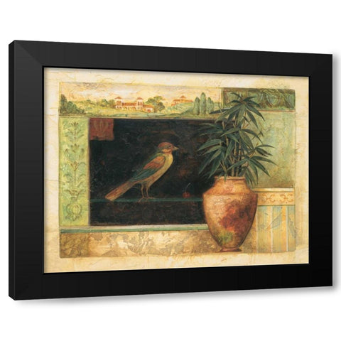 Annabelle Black Modern Wood Framed Art Print by Gladding, Pamela