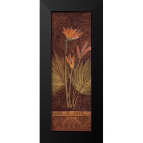 Silk Road Passage II Black Modern Wood Framed Art Print by Gladding, Pamela