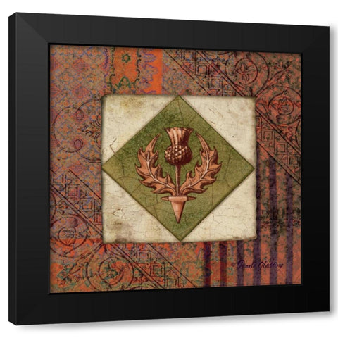 Olive Archivae Black Modern Wood Framed Art Print with Double Matting by Gladding, Pamela