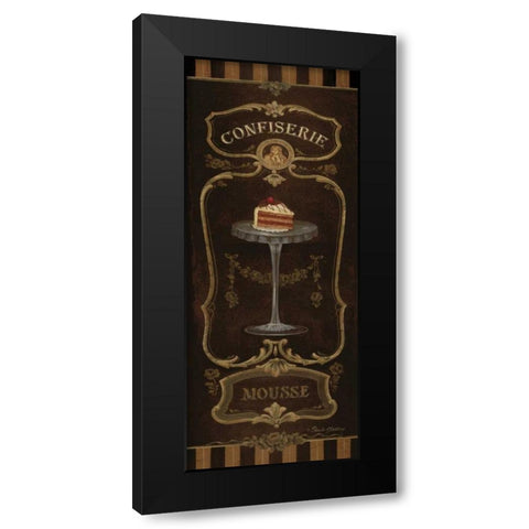 Mousse Black Modern Wood Framed Art Print with Double Matting by Gladding, Pamela