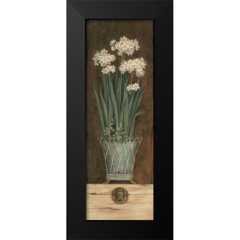 Petit Jardin I Black Modern Wood Framed Art Print by Gladding, Pamela