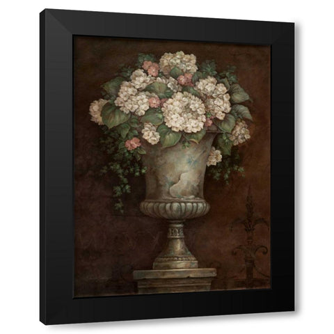 Gramercy Park Black Modern Wood Framed Art Print with Double Matting by Gladding, Pamela