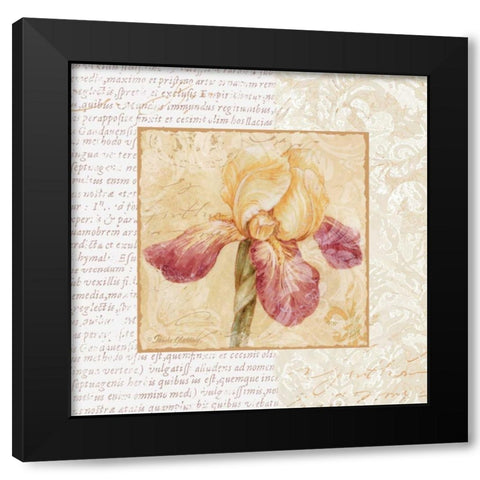 Le Jardin III Black Modern Wood Framed Art Print by Gladding, Pamela