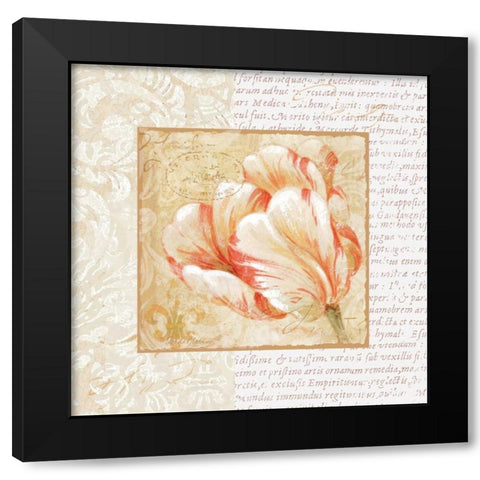 Le Jardin IV Black Modern Wood Framed Art Print by Gladding, Pamela