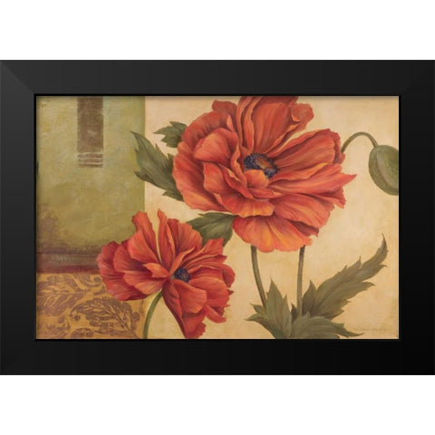 Memories of Sienna I Black Modern Wood Framed Art Print by Gladding, Pamela