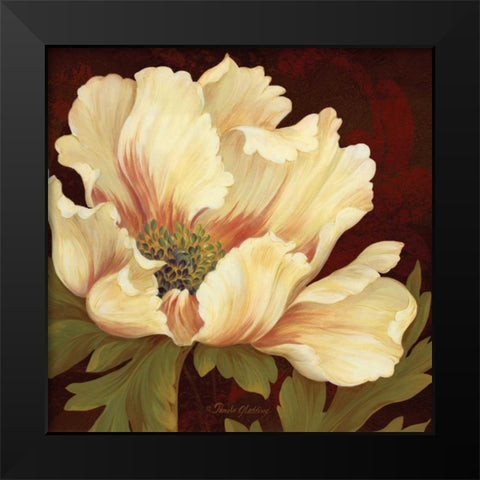 Il Ballo Baronne II Black Modern Wood Framed Art Print by Gladding, Pamela