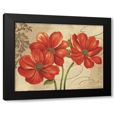 Colori I Black Modern Wood Framed Art Print by Gladding, Pamela