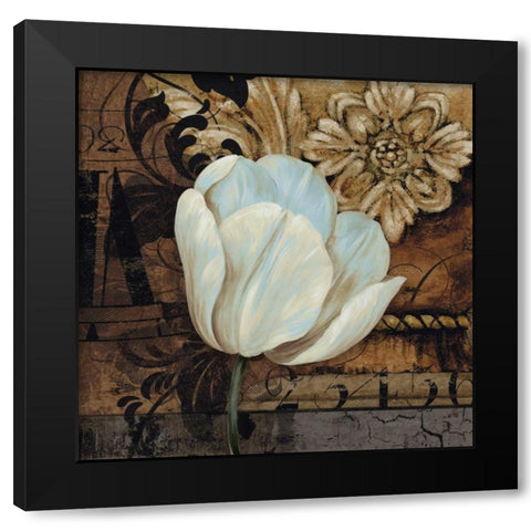 Artifact II Black Modern Wood Framed Art Print by Gladding, Pamela