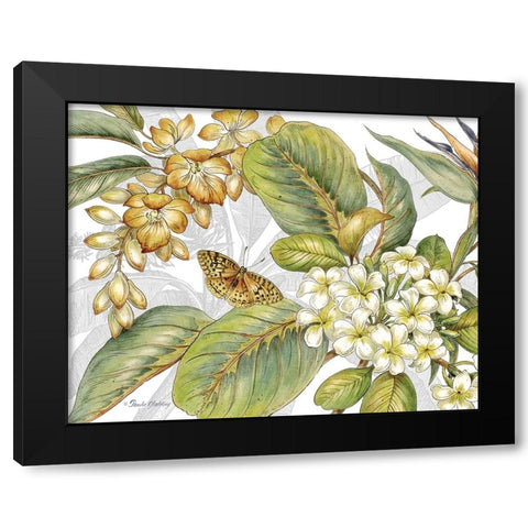 Distant Shore I Black Modern Wood Framed Art Print with Double Matting by Gladding, Pamela