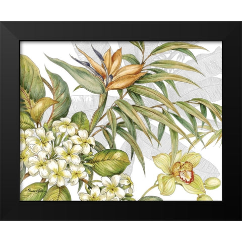 Distant Shore II Black Modern Wood Framed Art Print by Gladding, Pamela