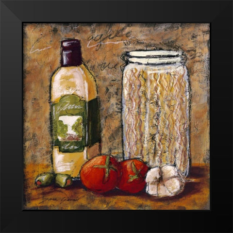 Rustic Kitchen I Black Modern Wood Framed Art Print by Gamel, Tara