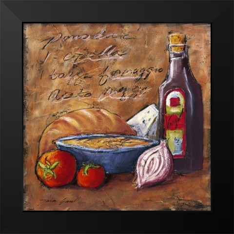 Rustic Kitchen II Black Modern Wood Framed Art Print by Gamel, Tara