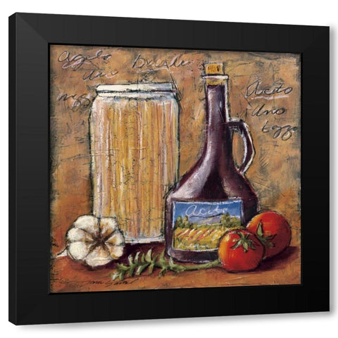 Rustic Kitchen III Black Modern Wood Framed Art Print with Double Matting by Gamel, Tara