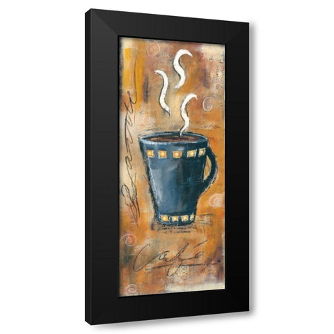Latte Black Modern Wood Framed Art Print with Double Matting by Gamel, Tara