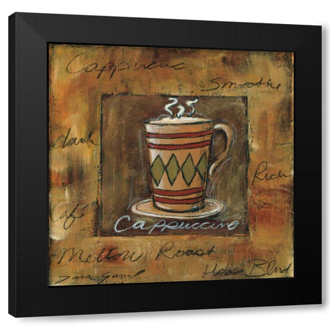 Perfect Indulgence I Black Modern Wood Framed Art Print with Double Matting by Gamel, Tara