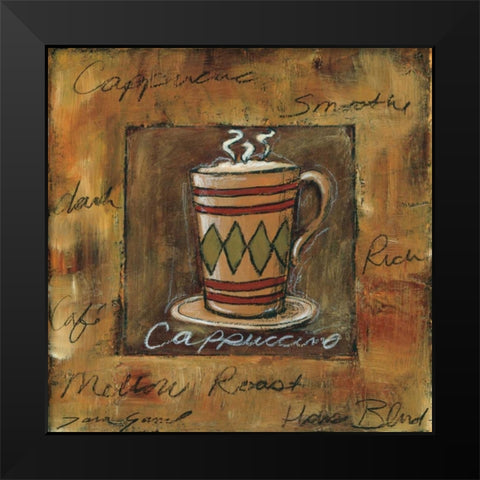 Perfect Indulgence I Black Modern Wood Framed Art Print by Gamel, Tara