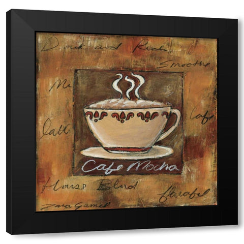 Perfect Indulgence II Black Modern Wood Framed Art Print by Gamel, Tara