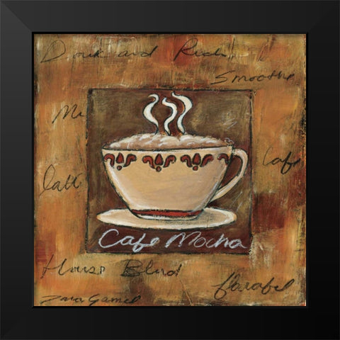 Perfect Indulgence II Black Modern Wood Framed Art Print by Gamel, Tara