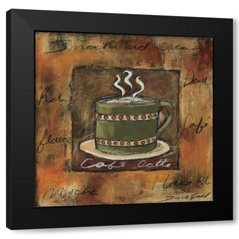 Perfect Indulgence IV Black Modern Wood Framed Art Print with Double Matting by Gamel, Tara